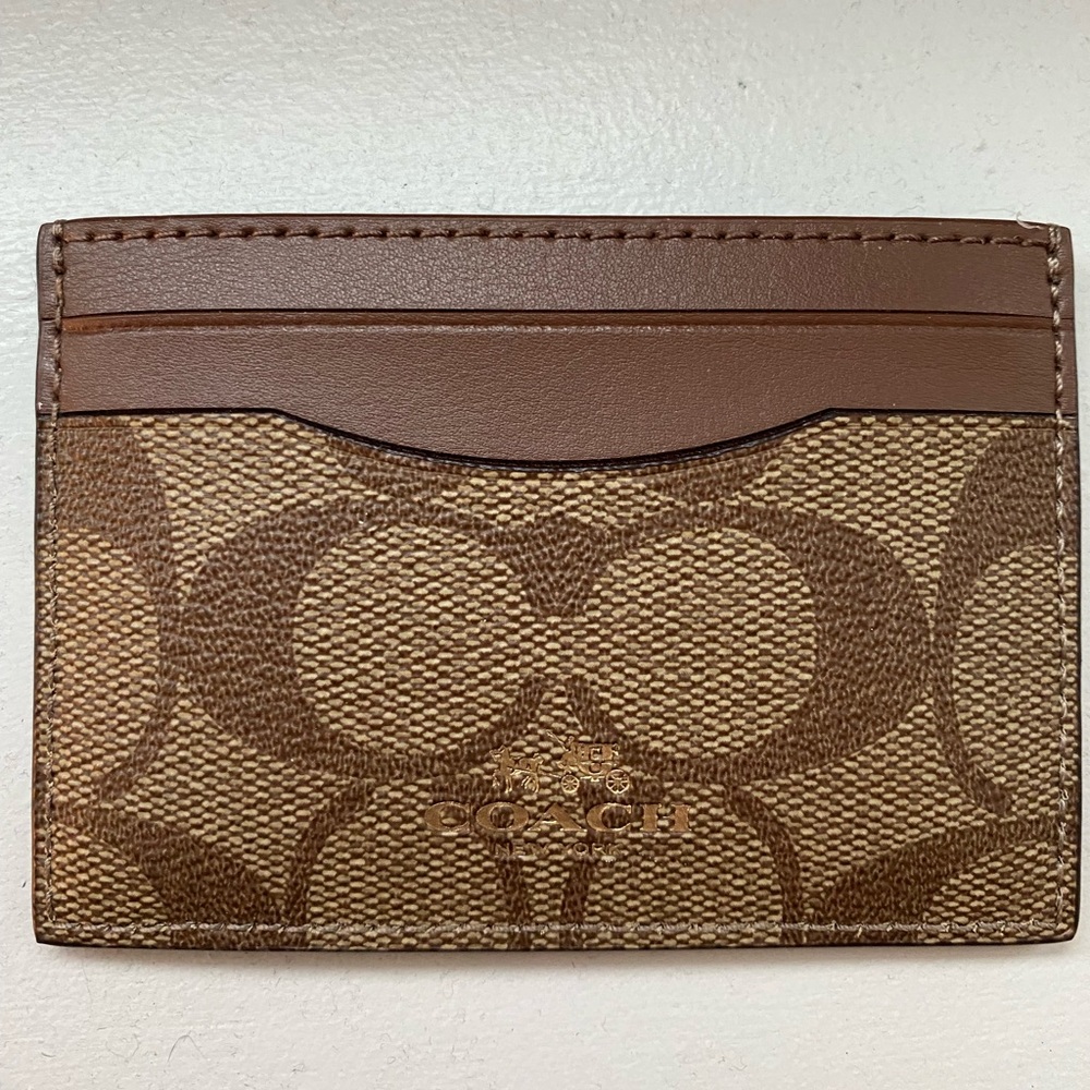 Coach Card Holder